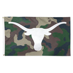 Texas Longhorns camo Flag - Deluxe 3' X 5'
