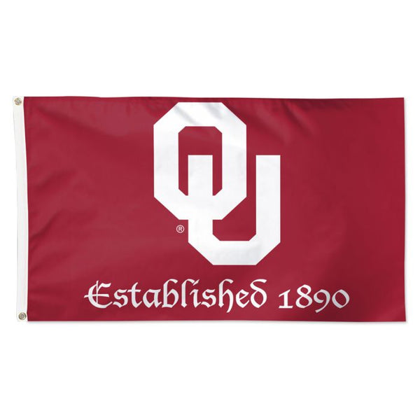 Wholesale-Oklahoma Sooners Flag - Deluxe 3' X 5'