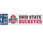 Wholesale-Ohio State Buckeyes Perfect Cut Decals 3" x 10"