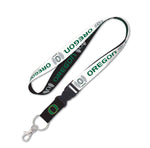 Oregon Ducks wings Lanyard w/detachable buckle 1"