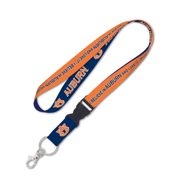 Auburn Tigers Lanyard w/detachable buckle 1"
