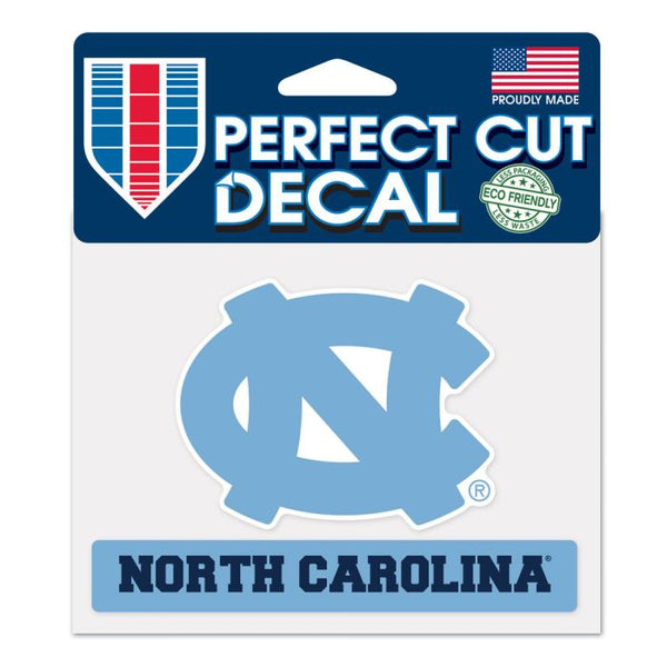 Wholesale-North Carolina Tar Heels Perfect Cut Color Decal 4.5" x 5.75"