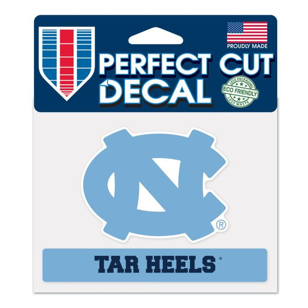 Wholesale-North Carolina Tar Heels Perfect Cut Color Decal 4.5" x 5.75"