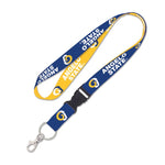 Wholesale-Angelo State Rams Lanyard w/detachable buckle 1"