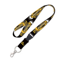 Pittsburgh Pirates TDYE Lanyard w/detachable buckle 1"