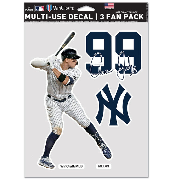 New York Yankees PLAYERS CHOICE DIAMOND CLUB(R) Multi Use 3 Fan Pack Aaron Judge