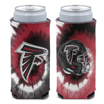 Atlanta Falcons Tie Dye 12 oz Slim Can Cooler