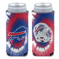 Buffalo Bills Tie Dye 12 oz Slim Can Cooler