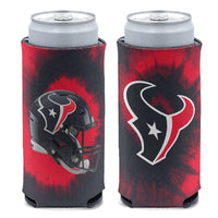 Houston Texans TIE DYE 12 oz Slim Can Cooler