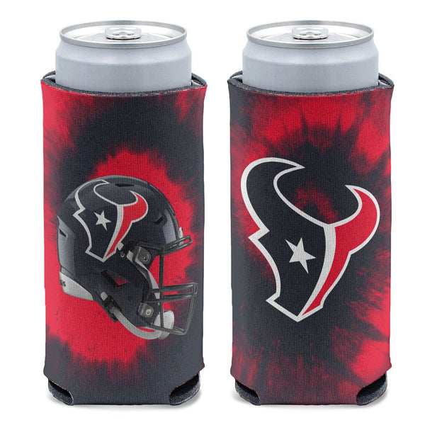 Houston Texans TIE DYE 12 oz Slim Can Cooler