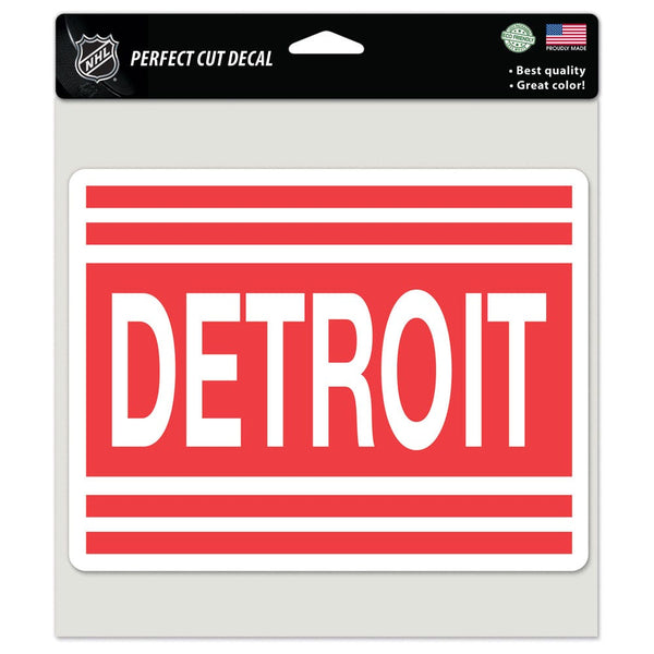 Detroit Red Wings / Vintage NHL Perfect Cut Color Decal 8" x 8"