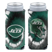 New York Jets TIE DYE 12 oz Slim Can Cooler