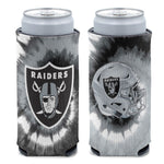 Las Vegas Raiders Tie Dye 12 oz Slim Can Cooler