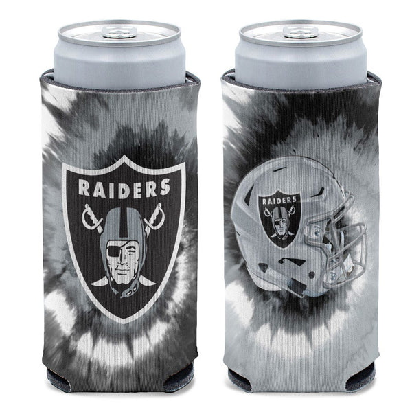 Las Vegas Raiders Tie Dye 12 oz Slim Can Cooler