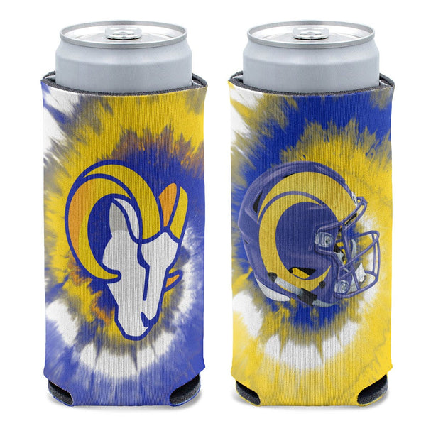 Los Angeles Rams Tie Dye 12 oz Slim Can Cooler