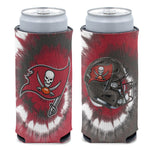 Tampa Bay Buccaneers Tie Dye 12 oz Slim Can Cooler