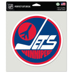 Winnipeg Jets / Vintage NHL Vintage Perfect Cut Color Decal 8" x 8"