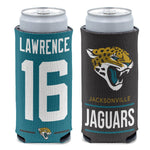 Jacksonville Jaguars 12 oz Slim Can Cooler Trevor Lawrence