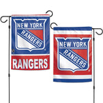 New York Rangers Garden Flags 2 sided 12.5" x 18"