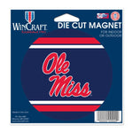 Wholesale-Ole Miss Rebels Die Cut Magnet 4.5" x 6"