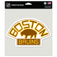 Boston Bruins / Vintage NHL Perfect Cut Color Decal 8" x 8"