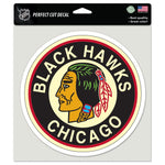 Chicago Blackhawks / Vintage NHL Perfect Cut Color Decal 8" x 8"