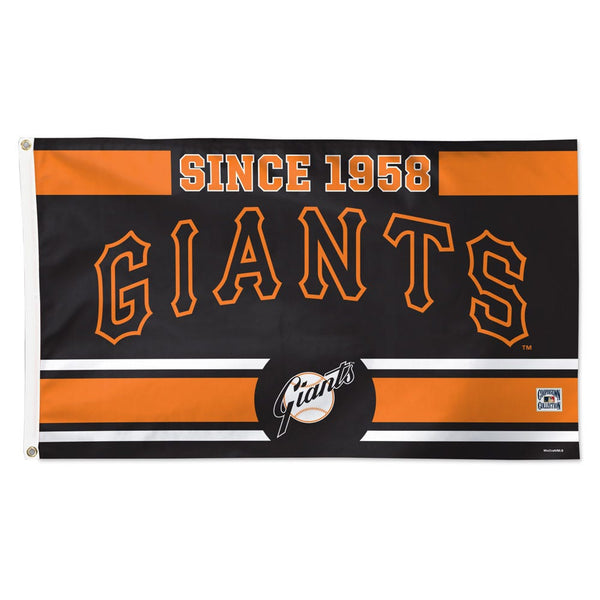 San Francisco Giants ESTABLISHED Flag - Deluxe 3' X 5'