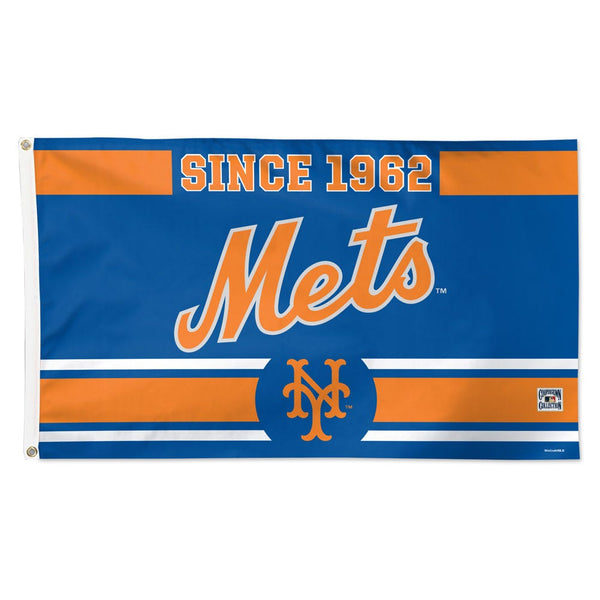 New York Mets established Flag - Deluxe 3' X 5'