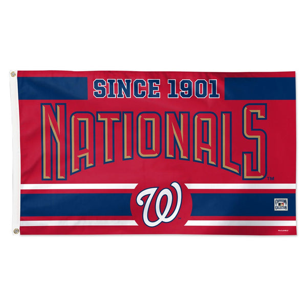 Washington Nationals established Flag - Deluxe 3' X 5'