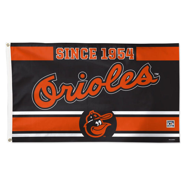 Baltimore Orioles established Flag - Deluxe 3' X 5'