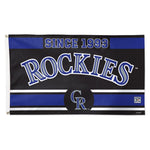 Colorado Rockies established Flag - Deluxe 3' X 5'