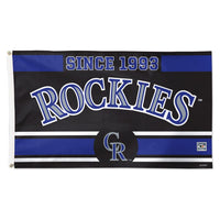 Colorado Rockies established Flag - Deluxe 3' X 5'