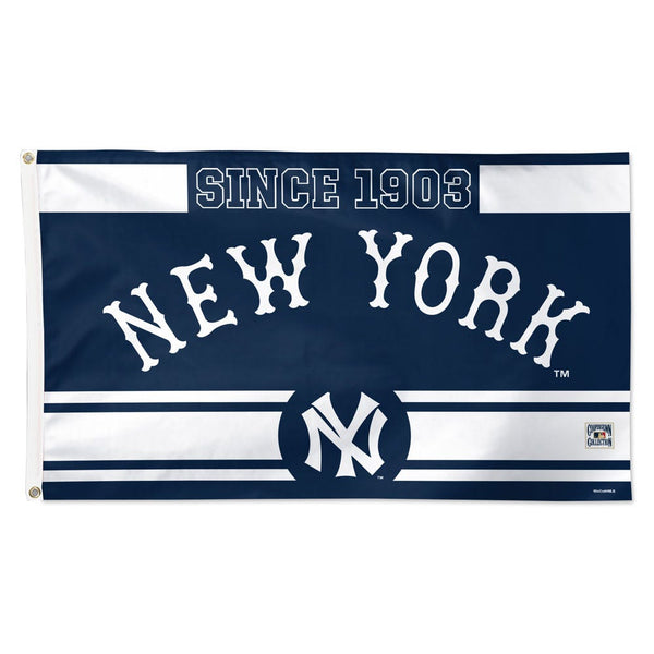 New York Yankees established Flag - Deluxe 3' X 5'