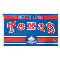 Texas Rangers established Flag - Deluxe 3' X 5'
