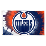 Edmonton Oilers TIE DYE Flag - Deluxe 3' X 5'