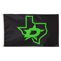 Dallas Stars NEON Flag - Deluxe 3' X 5'