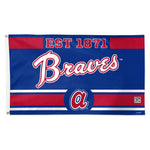 Atlanta Braves established Flag - Deluxe 3' X 5'