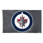 Winnipeg Jets GRAY Flag - Deluxe 3' X 5'