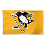 Pittsburgh Penguins yellow Flag - Deluxe 3' X 5'