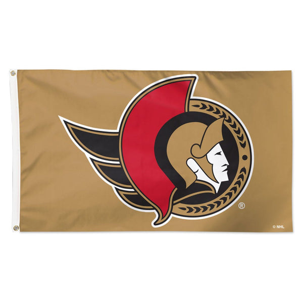 Ottawa Senators TAN Flag - Deluxe 3' X 5'