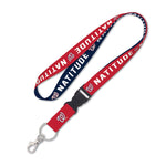 Washington Nationals SLOGAN Lanyard w/detachable buckle 1"