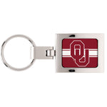 Wholesale-Oklahoma Sooners Premium Domed Key Ring