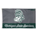 Wholesale-Michigan State Spartans /College Vault Flag - Deluxe 3' X 5'