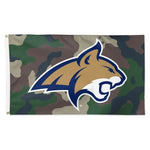 Wholesale-Montana State Bobcats camo Flag - Deluxe 3' X 5'