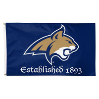 Wholesale-Montana State Bobcats established Flag - Deluxe 3' X 5'