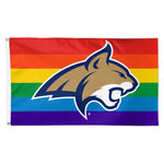 Wholesale-Montana State Bobcats pride Flag - Deluxe 3' X 5'