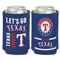 Texas Rangers SLOGAN Can Cooler 12 oz.