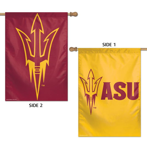 Wholesale-Arizona State Sun Devils Vertical Flag 2 Sided 28" x 40"