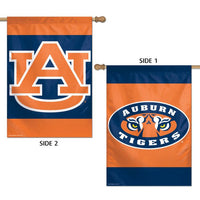 Wholesale-Auburn Tigers Vertical Flag 2 Sided 28" x 40"