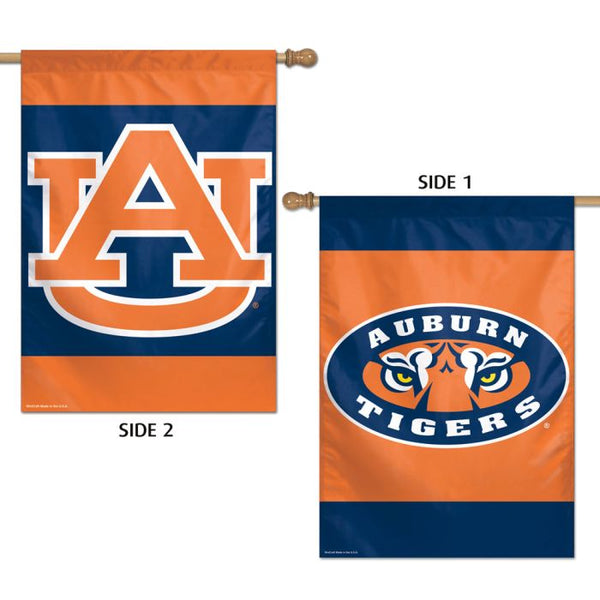 Wholesale-Auburn Tigers Vertical Flag 2 Sided 28" x 40"